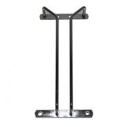 40 cm long x 11.5 cm wide x 4 cm deep. Holds 4 or 5 glasses. Maximum glass base 8.5 cm diameter. Mounting dimensions available on request.